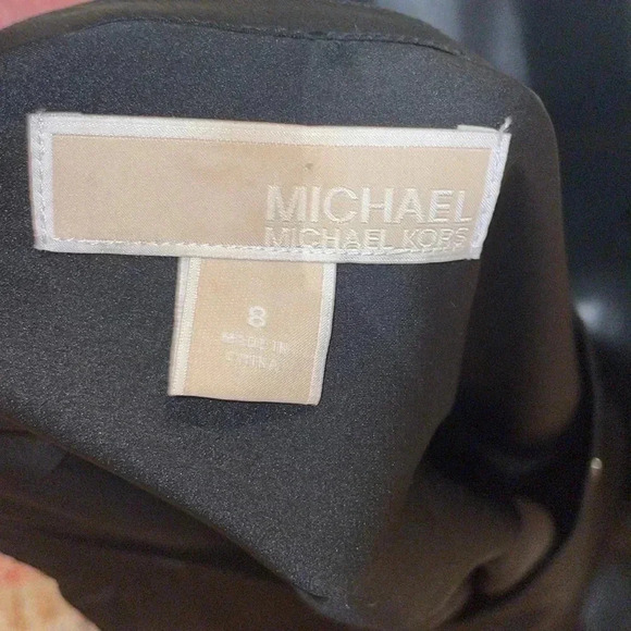 Michael Kors Black Blouse-8 - Picture 7 of 7
